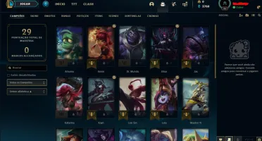 Conta platina 4 league of legends - EMAIL NAO CONFIRMADO