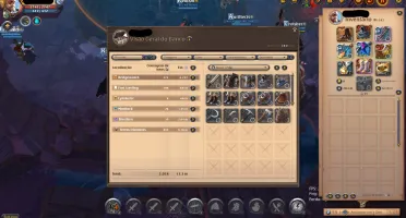 Conta albion online focada em tank e besta