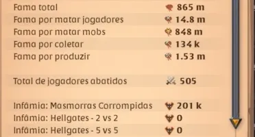 Conta albion online focada em tank e besta