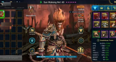 Raid shadow legends conta com galathir