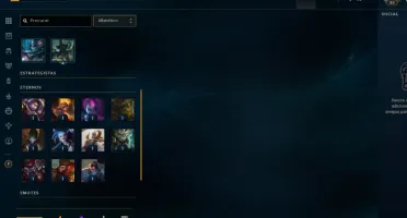 V > Conta 26 skins smurf