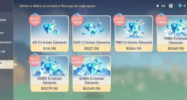 Conta genshin impact Raiden, Xiao, ganyu, Zhongli,Eula,venti