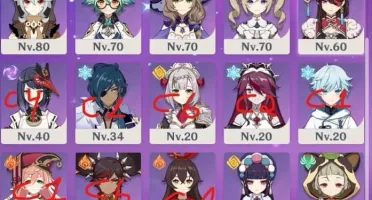 Conta genshin impact Raiden, Xiao, ganyu, Zhongli,Eula,venti