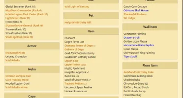 CONTA AQW LVL 91, 11 ANOS