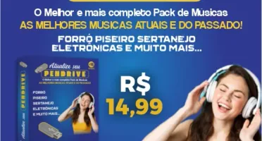 Pack de Músicas Atualizadas 2025 (Pendrive Digital)