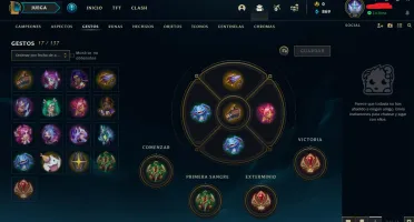 Conta League of Legends LAS - Ultimate e skins raras