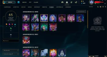 Conta League of Legends LAS - Ultimate e skins raras