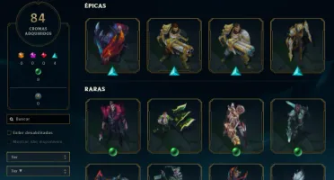 Conta D2 307 Skins