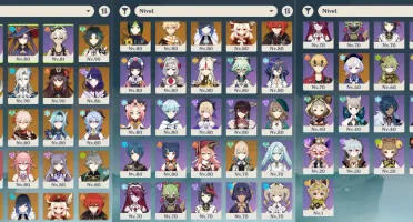 Conta Ar60 - 23 Personagens 5 Estrelas