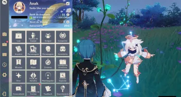 Genshin Impact AR53 - Ayaka/Itto + Espadão/Yoimiya/Diluc