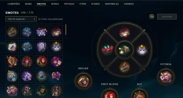 Conta Lol Mono Kat 201 Skins E Vários Espólios