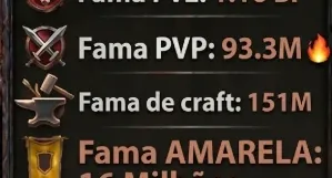 Conta com skin Lobo top 1 + 900M prata