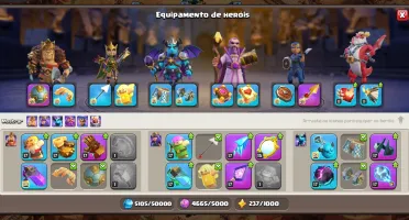 Conta Clash of Clans CV16