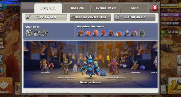 Conta Clash of Clans CV16