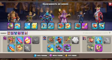 Conta Clash of Clans CV16