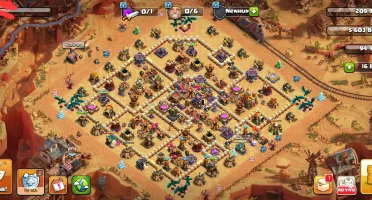 Conta Clash of Clans CV16