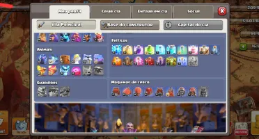 Conta Clash of Clans CV16