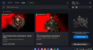 Conta Cod Mw3