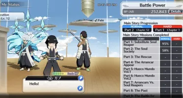 Conta iniciante de Bleach Brave souls
