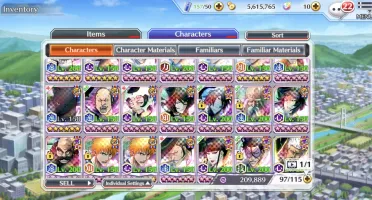 Conta iniciante de Bleach Brave souls