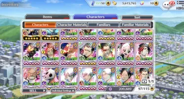 Conta iniciante de Bleach Brave souls