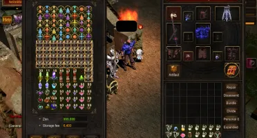Conta do SkyMu Personagem Illusion Knight Lv 400