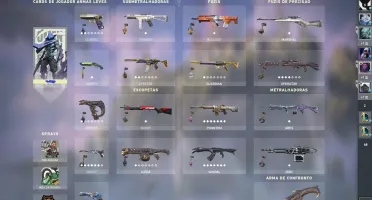 Conta Valorant IMORTAL 2 - 800 reais gastos em skins