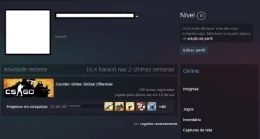 VENDO CONTA GC LVL 17 (SEM PRIME!!!)