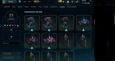 Conta em promoção BARATA LOL Smurf de 2016