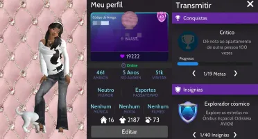 Conta Avakin Life Unissex - Nível 49!