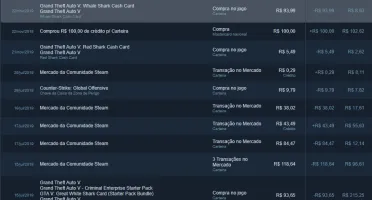 Conta steam muito barata, gastei muito nela.
