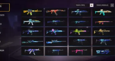 Conta do Free fire gemada