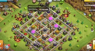 Vila do Clash of Clash a venda -> Cv11 Full só chegar e upar