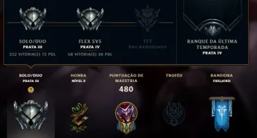 Conta League of Legends