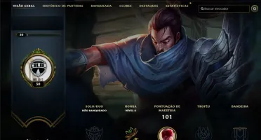 Conta LOL - Smurf Unranked (80% OFF)