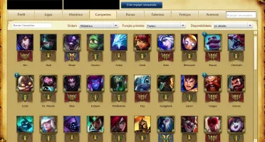 Vendo conta Gold V