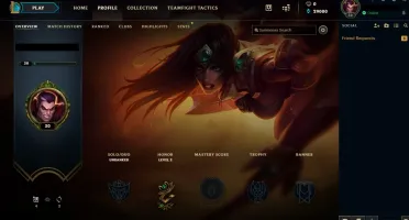 CONTAS UNRANKEDS LEAGUE OF LEGENDS