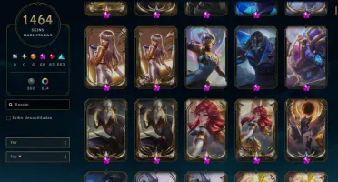 Conta League Of Legends Nv 889 ( 1464 Skins )