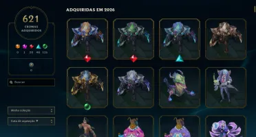 Conta League Of Legends Nv 889 ( 1464 Skins )