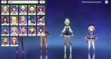 AR33 - Ganyu + Arco de Amos + Qiqi + 20 tiros