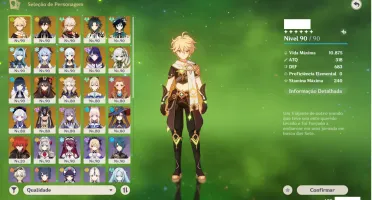 AR 60 - Nahida / Venti / Zhong / Raiden e ++