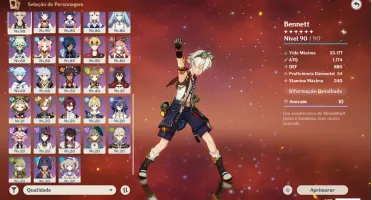 AR 60 - Nahida / Venti / Zhong / Raiden e ++