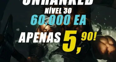 [BR] CONTA UNRANKED LVL 30, ATÉ 60K ESSÊNCIA AZUL. LOL
