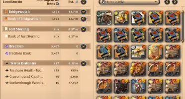 Albion End Game Server Na 1.44B Fama 12K Kills 23.5M Coleta