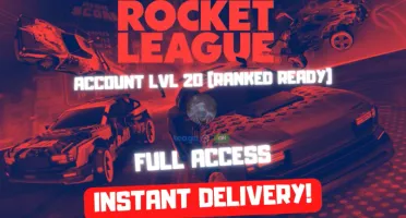 Contas Level 20+ Rocket League (Full Access) + Auto Entrega
