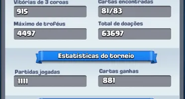 Conta Clash Royale lvl 12