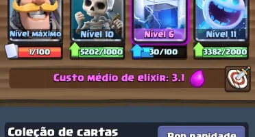 Conta Clash Royale lvl 12