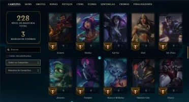 Prata 4 com 90 Champs e 51 Skins