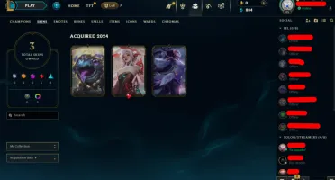 Conta League of Legends Diamante 2 decay mestre