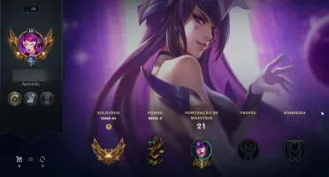 Conta do LOL Ouro III